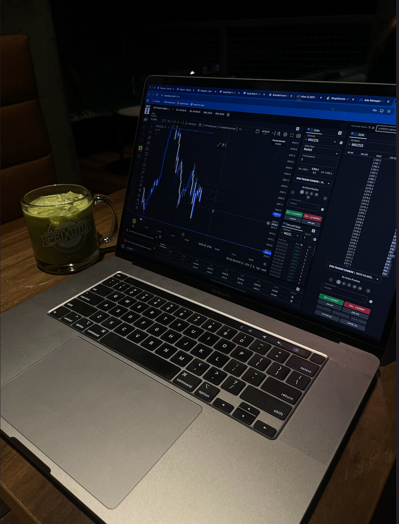 5am starts with Corbin, trading before school even began. The discipline was never the problem — I just hadn't found the right thing to point it at yet.